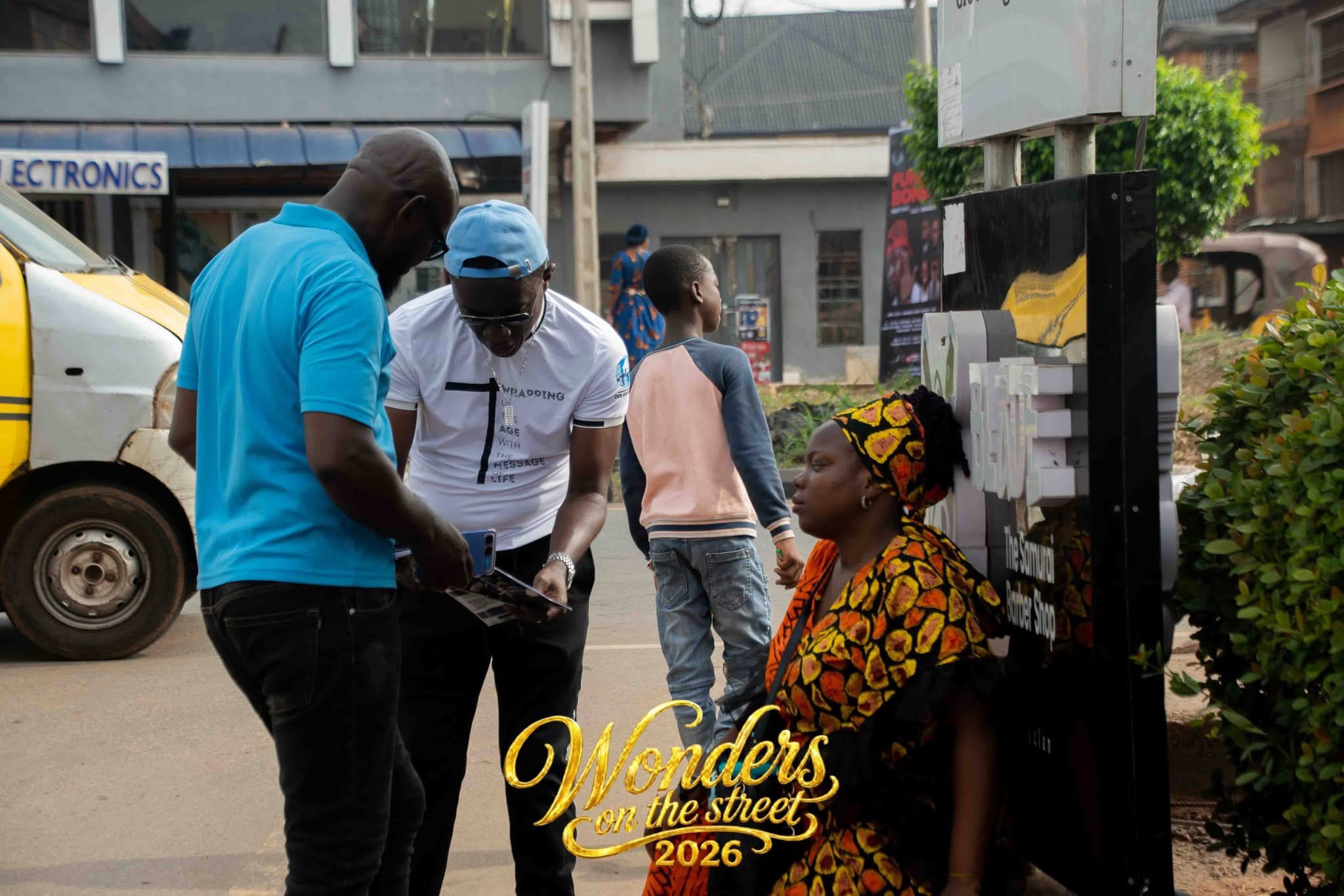 Street ministry moment